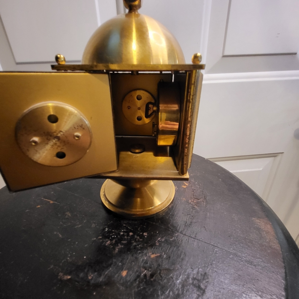 Relide Weather Station Clock 8 Days Imhoff Movement 15 Jewel - Picture 6 of 16